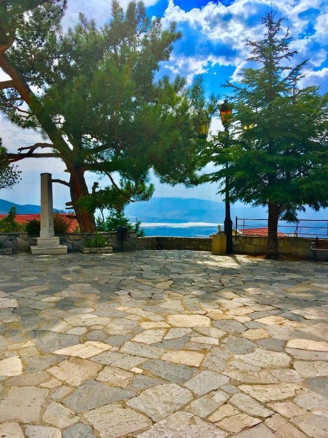 Delphi Celebrity V I P The Navel Of The Earth, Center-Delphi-Penthouse Galaxy&Sky Panoramic View, Harmony&Yoga Lägenhet Exteriör bild